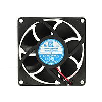 Orion Fans OD8025-48MBXE10A DC Fan Axial Fan, 80x80x25mm, 48VDC, 76.3CFM, 0.82"H2O, High Performance, Tach/PWM