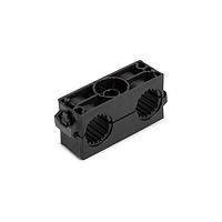 HellermannTyton 151-04060 Fixing Element DUAL BUNDLE HIGH VOLTAGE CLAMP, 0.75 BUNDLE, BLACK
