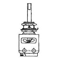 Honeywell 13AT97-T Toggle Switches Toggle SW DPDT 2POS Solder T typ TERM