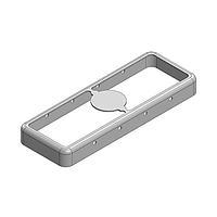 Masach Tech MS423-10F-NS EMI/RFI Shield Frame, Two-Piece 42.3 x 15.3 x 4.4mm Two-piece Drawn-Seamless RF Shield/EMI Shield FRAME (Nickel-Silver)