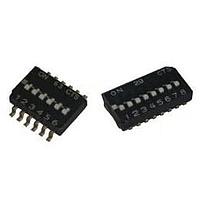 CTS Electronic Components 218-4LPSTJRF DIP Switches SURFACE MOUNT, GOLD,  HALF-PITCH DIP SWITCH, 4-POLE, LOW PROFILE ACTUATOR, BOTTOM SEAL, TAPE SEAL, J-BEND, REEL, OFF