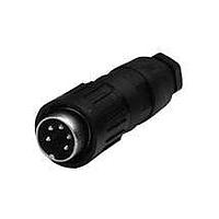 Amphenol Tuchel T3524-548 Connectors M Cbl Conn, Gold Plt 8P, Cbl dia 4-6 mm