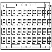 EDAC 500-080-231-H01 Headers ZD+ Connector, Male, Vert, 4 Pair