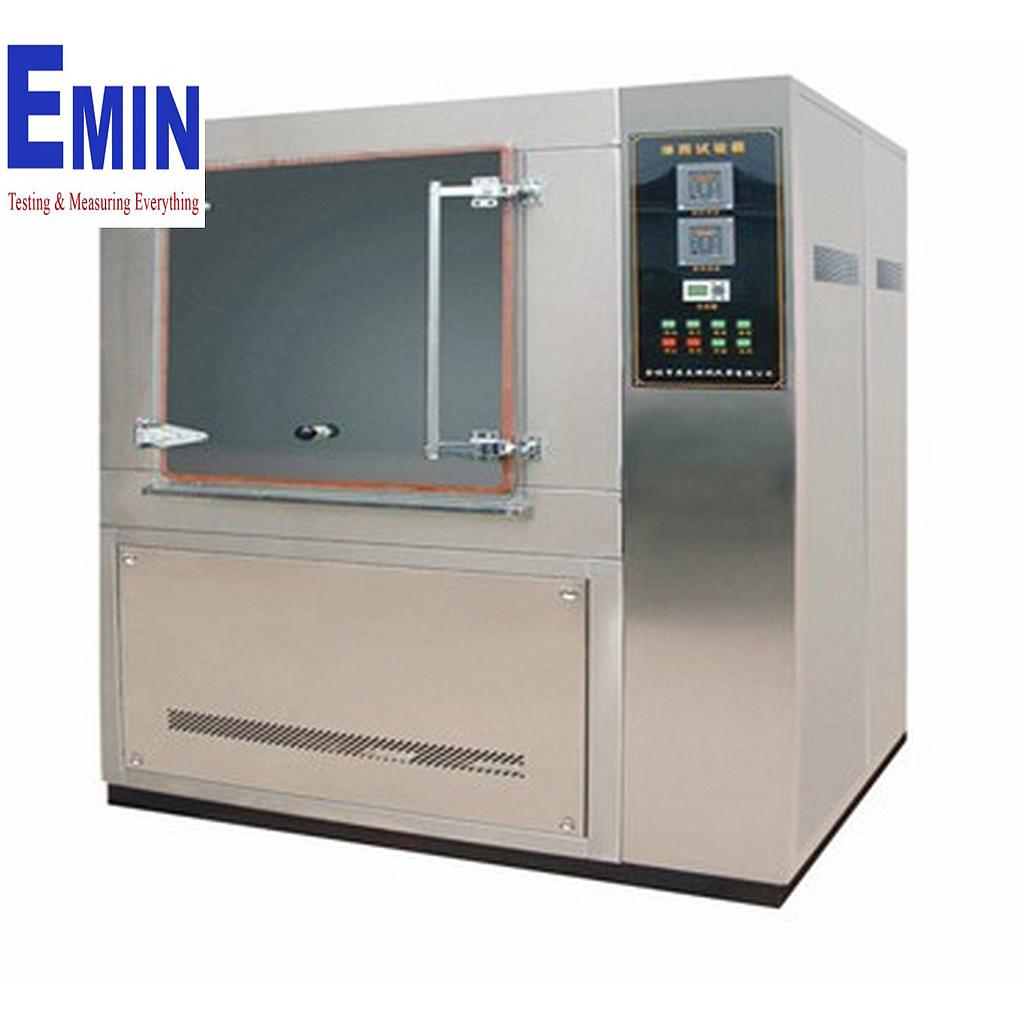 Rain spray test chamber used for controlled waterproof and IP-X testing