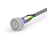 Alcoswitch - TE Connectivity 2317659-7 Pushbutton Switches AV25 SPL 3A MOVING RING POWER R&B 12VFL