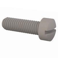 Essentra Components 011032F062 Machine Screw Fillister Slotted Screw, #10-32 Thread, 5/8 Lg