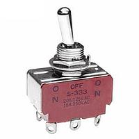 NKK Switches S333 Toggle Switches 20A 125-250VAC 20VDC ON-OFF-ON UL