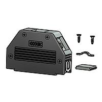 Amphenol CONEC 16-001790E Strain Relief Backshell 50 POS METALIZD HOOD