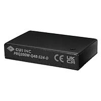 CUI Inc PRQ200W-Q48-S24-D Isolated 24 Vdc, 8.4 A, 201.6 W, 18-75 Vdc Input