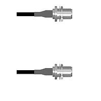Amphenol Custom Cable Q-23023000D108i RF Cable Assemblies N-SJB/N-SJB LMR19 108I