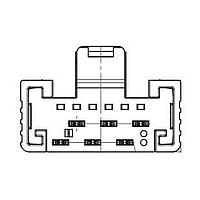 ERNI - TE Connectivity 464253-E Headers & Wire Housings SRCA 1,27 10 F 1 IDC22 137 E1 094 1,27 T