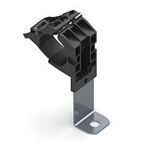 HellermannTyton 151-01496 Ratchet Clamp Ratchet P-Clamp, 0.76 - 1.42" Bundle Dia, 90 Long, 0.41" Hole Dia, PA66HIRHSUV/ST/ZN, Black, 140/ctn