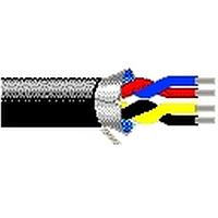 Belden 9184 010500 Audio, Control and Instrumentation 22AWG 2PR SHIELD 500ft SPOOL BLACK