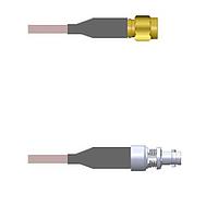 Amphenol Custom Cable Q-3F00S000H008i RF Cable Assemblies SMA-SP/HDBNC-SJB G142 8I