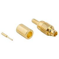 Amphenol RF 262100 Connectors MMCX ST CRIMP PLUG RG 178/196U GOLD