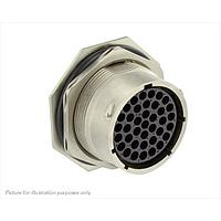 Eaton Souriau-Sunbank UT072238SH01 Receptacles Female jam nut receptacle IP67, 96 h salt spray