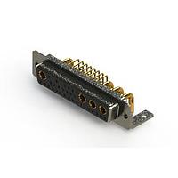 EDAC 630-36W4240-2TC Mixed Contact D-Sub Connectors Right-angle Power Combo D-Sub Connector