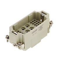 PHOENIX CONTACT 1636376 Inserts Male K6/36 6 Power 36 Control, Crimp