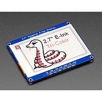 Adafruit 4098 E-Paper Displays Adafruit 2.7 Tri-Color eInk / ePaper Display with SRAM - Red Black White