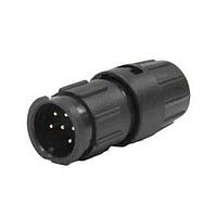 CONXALL W8282-6PG-P-318 Connectors 6#20 M Short Backshell .18 Grommet Size