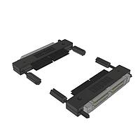 Samtec HQCD-060-24.00-TEU-SEU-1-B Micro Coax Ribbon Cable 0.50 mm Q Strip(R) Coax Cable Assembly