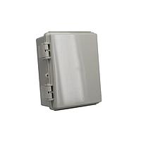 Bud Industries NBF-32112 Electrical Enclosures NEMA Enclosure ABS Poly Blend (8.3 X 6.4 X 3.9 In)
