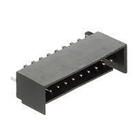 AMP Connectors - TE Connectivity 3-644487-0 Shrouded 10P MTA100 SHRD HDR ASSY 30AU