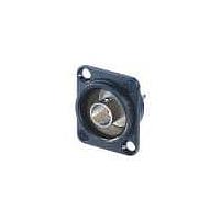NEUTRIK NBB75DSGB Connectors RECEPT BNC D STYLE SOLDER GROUNDED BLK