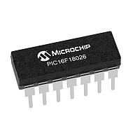 Microchip Technology PIC16F18046-E/ML Microcontrollers 28KB Flash,256EE,2KB RAM, 10b ADC,8b DAC, 3xPWM, 2xCCP,CRC, HLT, WDT, PPS,