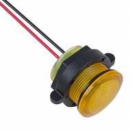 VCC CNX722C400FVW Indicators 22MM YELLOW FLEXVOLT WIRE LEADS