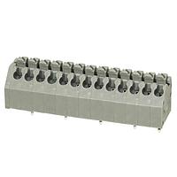 Same Sky (formerly CUI Devices) TBL002A-350-13GY-2GY Fixed Terminal Blocks Terminal block, screwless, 3.50, 45, 13 poles, cool gray