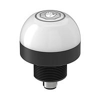 Banner Engineering K50PTAMGRY3Q-STOPI Programmable Multicolor RGB Indicator K50 Pro Touch Series: 3-Color RGB Touch Sensor; 12-30 V dc; Polycarbonate; IP67 IP69K; Bimodal, NO, Momentary; Multicolor; 5-Pin M12 Integral QD; Laser Marked Stop Icon