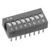 APEM DS10 DIP Switches 10POS SPST 0.05A 24V
