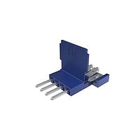 Amphenol FCI 66226-004LF Connectors Clincher&trade; Flex Connectors, Pin Assembly, Single row, 4 Positions, 2.54mm (.100in) Pitch.