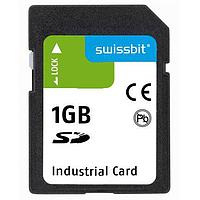 Swissbit SFSD1024L1AS1TO-I-DF-221-STD SD Cards Industrial SD Card, S-600, 1 GB, SLC Flash, -40C to +85C