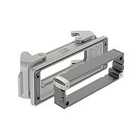 HARTING 09300240391 Housings 24B Blkhd Rear Fit Double Lever w/frame