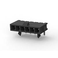 AMP Connectors - TE Connectivity 2-1445055-6 Headers HDR ASSY 6 POS R/A SINGLE ROW TIN