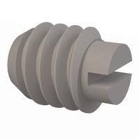 Essentra Components 012520S025 Set Screw Set Screw, Slotted Head, 1/4-20 Thread, 1/4 Lg