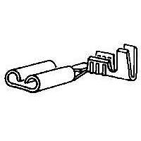 AMP Connectors - TE Connectivity 61070-1 (Mouser Reel) Receptacle 110 FLG FAST REC 22- Reel of 1000