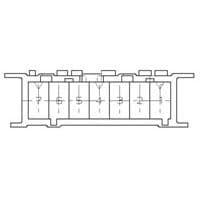 AMP Connectors - TE Connectivity 928309-7 Housing 7P FF FLACHST GEH