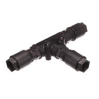 PHOENIX CONTACT 1411414 T-Adapter QPD T 4PE6 0 3X9-14 BK