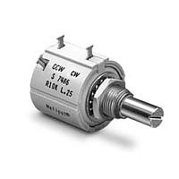 TT Electronics / BI Technologies 7486R1KL.25 Rotary Metal 1K ohm 5% 1/4" Shaft 3 Turn