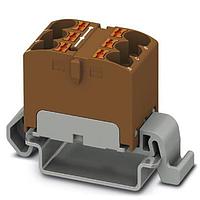 PHOENIX CONTACT 3273668 Push-In Distribution Block PTFIX 6X4-NS35A BN