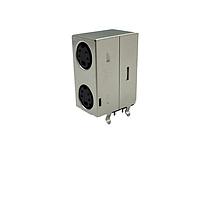 Adam Tech MDJD-004-FS Connectors CONN JACK FMALE MIN DIN 4/4P SLD