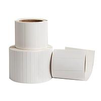 HellermannTyton TAG70T12-822 Thermal Transfer Label Thermal Transfer Adhesive Labels, 0.25 x 0.25", 12 Across, Polyester, White, 10,000/roll