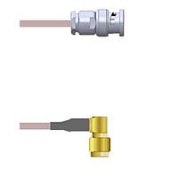 Amphenol Custom Cable Q-0J0340005018i RF Cable Assemblies BNC-SP/SMA-RP G316 18I
