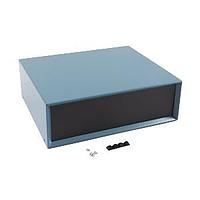 Hammond Manufacturing 1426W-B Instrument Instrument Enclosure 10x12x4" Satin Blue