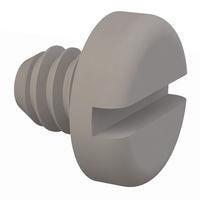 Essentra Components 010256P009 Pan Slotted Pan Slotted Screw, #2-56 Thread, 3/32 Lg