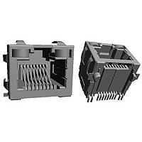 AMP Connectors - TE Connectivity 6339160-3 Modular Connectors / Ethernet Connectors MJ,RJ45,SMT,SHLD PANEL GRD,YLW