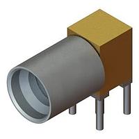 Amphenol SV Microwave SF1212-6002-TD PCB Connectors SMP M PCB Thru-Hole Conn R/A SB, Tin Dip